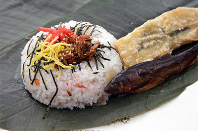 飛騨の朴葉寿司